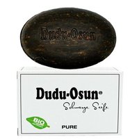 Dudu Osun® PURE - Schwarze Seife aus Afrika - parfümfrei, 25g